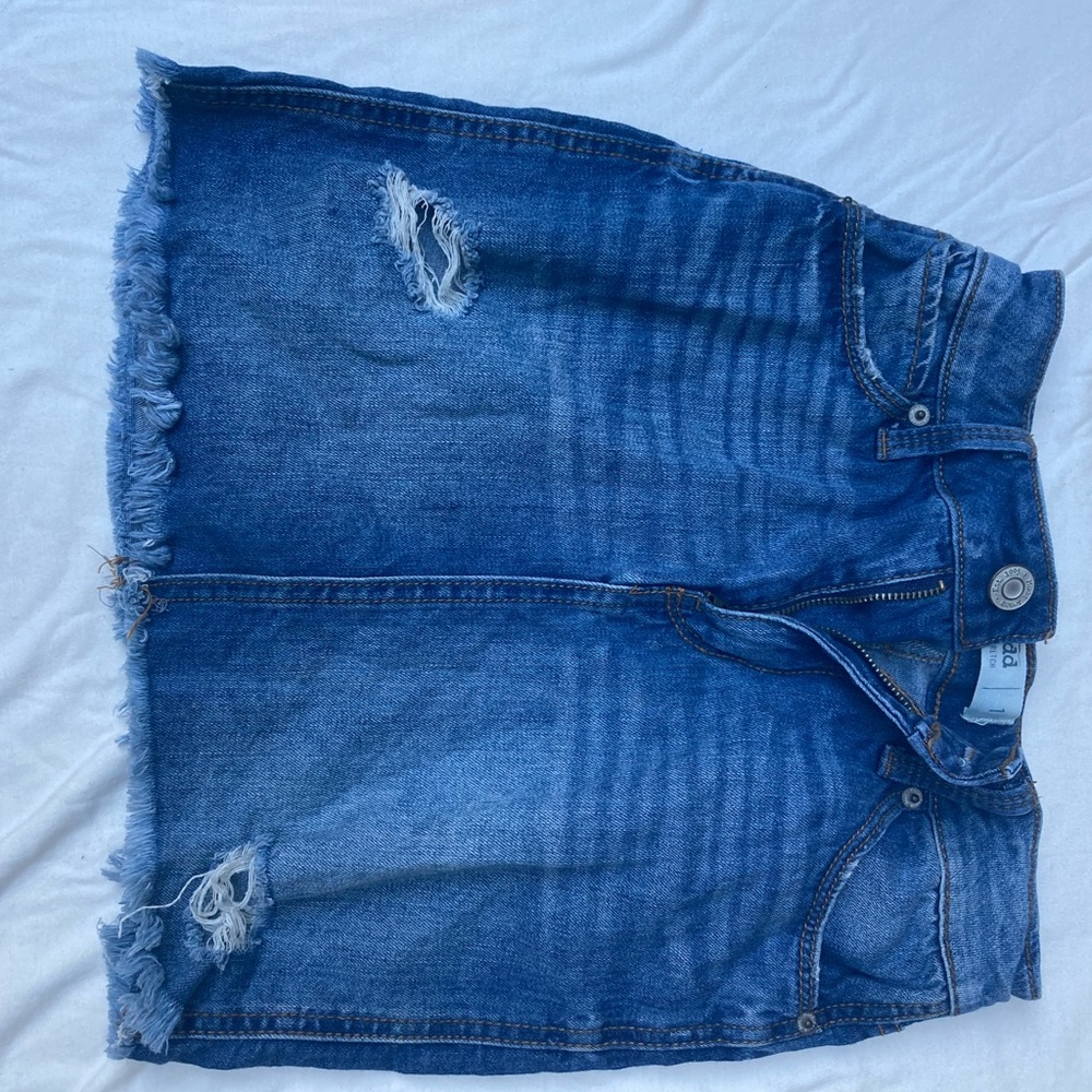 Mudd Jean skirt.